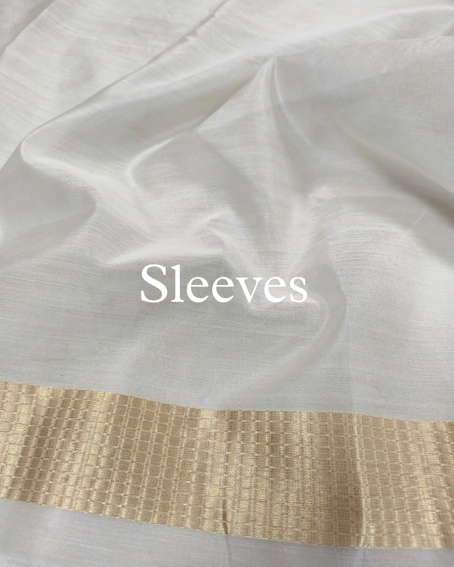 White Handwoven Pure Banarasi Suit