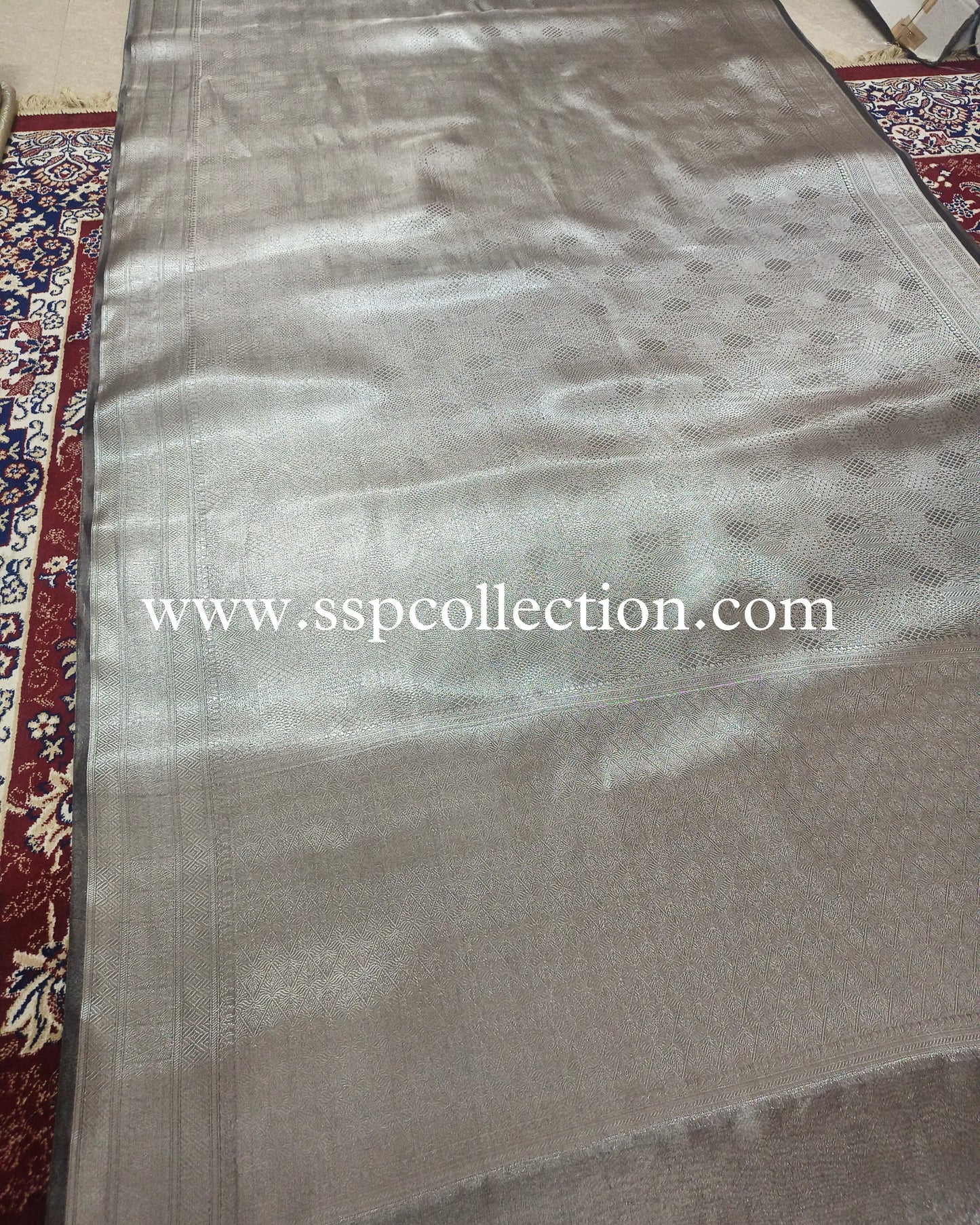 Black Pure Tissue Silk Tanchoi Brocade Banarasi Saree