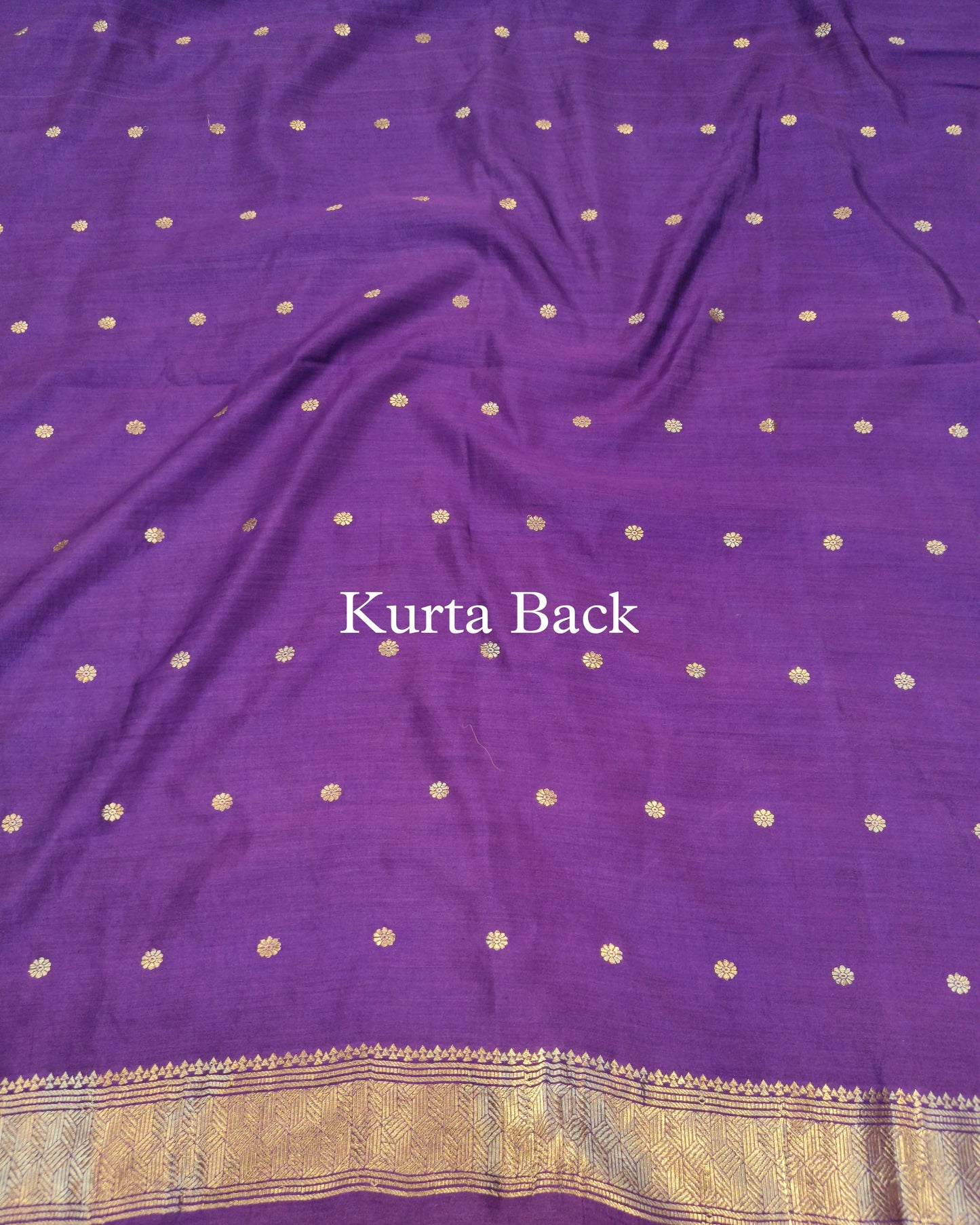 Purple Pure Handwoven Banarasi Suit