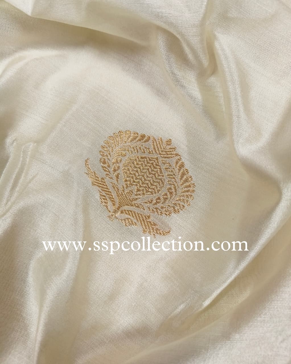 Dyeable Pure Chiniya Silk Banarasi Fabric