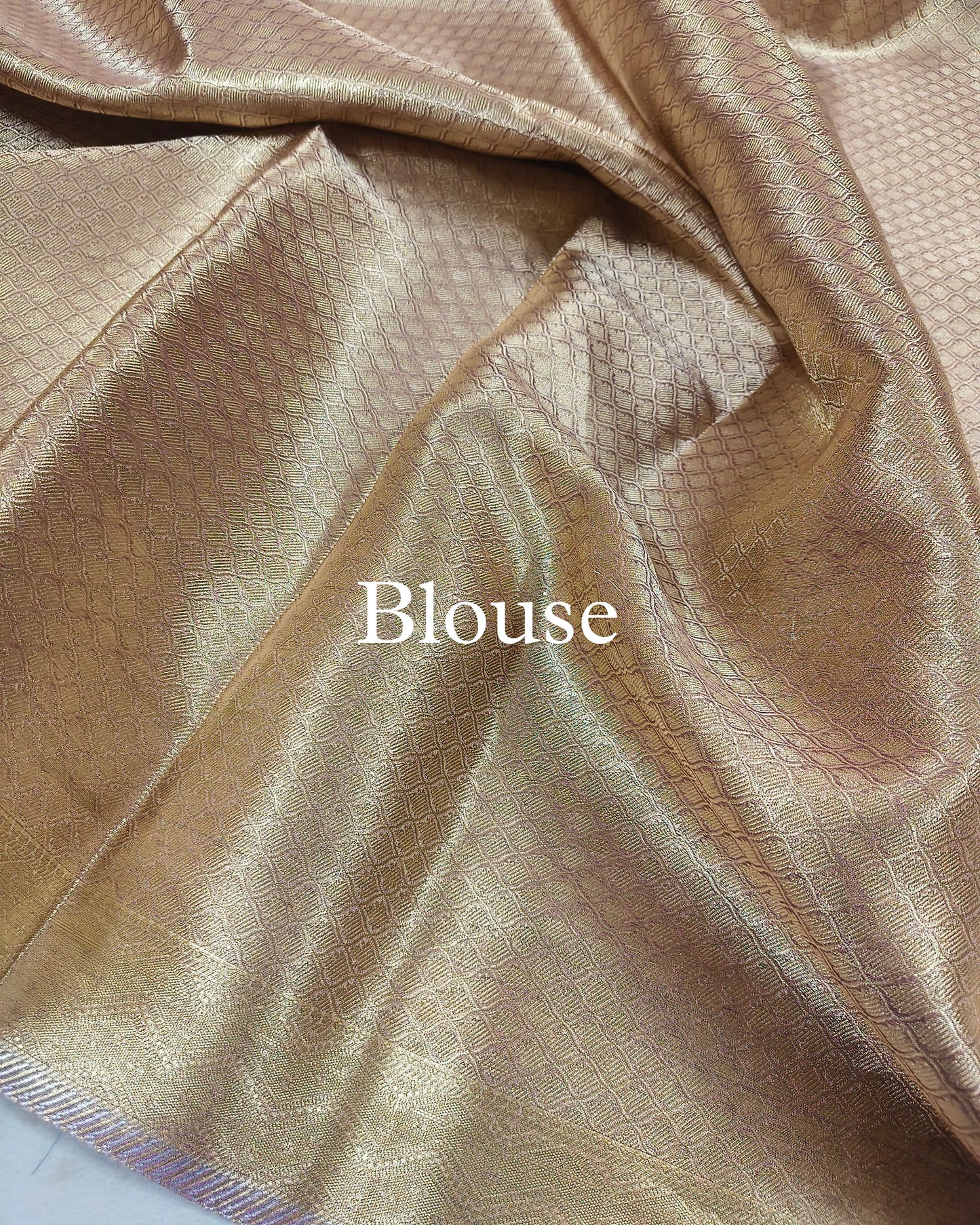 Lilac Pure Tissue Silk Banarasi Saree