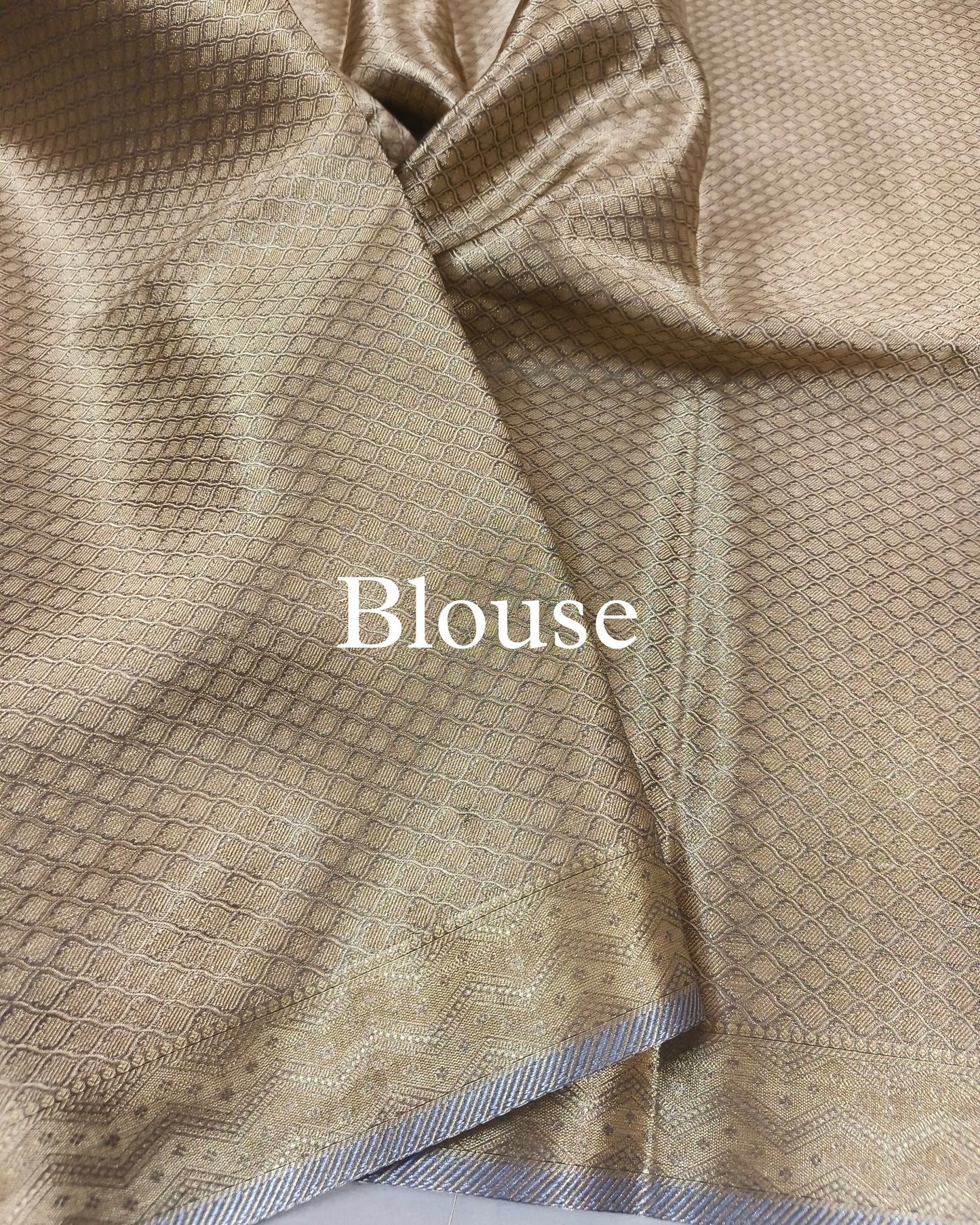 Charcoal-Gray Pure Tissue Silk Banarasi Saree