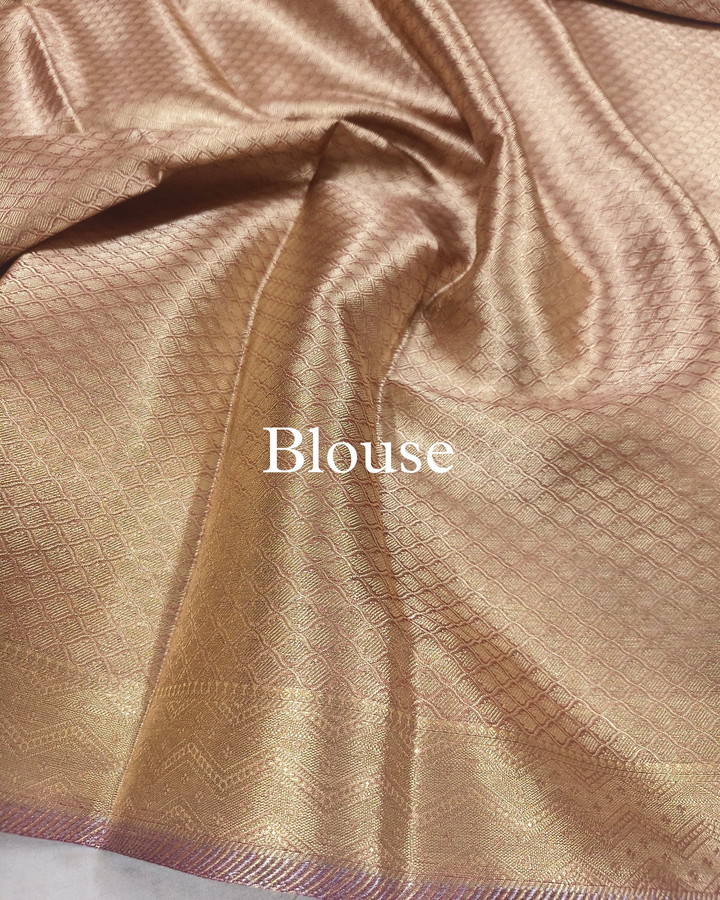 Dhoop-Chaao Pure Tissue Silk Banarasi Saree