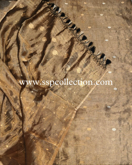 Dhoop-Chaao Pure Tissue Silk Banarasi Suit